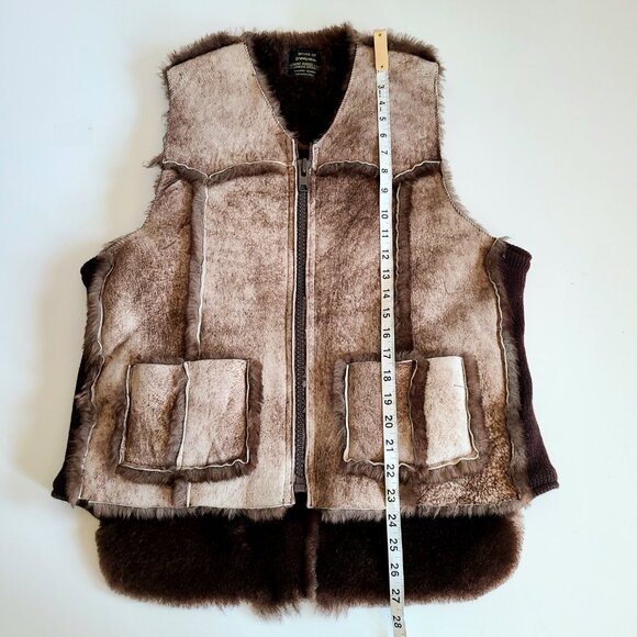 Wonderful World of Sheepskin unisex vest. - Picture 9 of 10